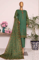 HZ Premium Khaddar Embroidered Collection D-35