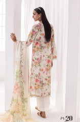 Printkari Embroidered and Printed Collection By NUR Vol 03 D-20