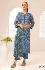 Printkari Embroidered and Printed Collection By NUR Vol 03 D-22