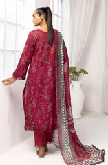 Printkari Embroidered and Printed Collection By NUR Vol 03 D-23