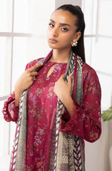 Printkari Embroidered and Printed Collection By NUR Vol 03 D-23