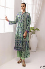 Printkari Embroidered and Printed Collection By NUR Vol 03 D-26