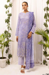 Printkari Embroidered and Printed Collection By NUR Vol 03 D-29