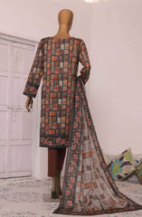 HZ Platinum Digital Printed Lawn Collection Vol 03 D-191