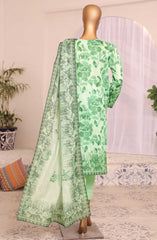 HZ Platinum Digital Printed Lawn Collection Vol 03 D-194