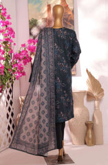 HZ Printkari Slub Cambric Embroidered Collection D-224