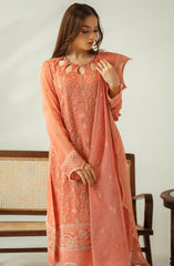 Diva by Zouj Unstitched Luxury Festive Collection 2025 D-04 Pale Rose