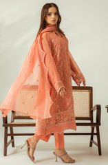 Diva by Zouj Unstitched Luxury Festive Collection 2025 D-04 Pale Rose