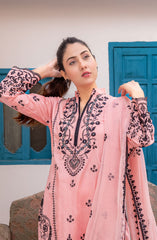 Roop Rang Stitched Collection By AL Harir Apparel D-27 Parisa B.Pink