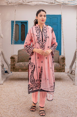 Roop Rang Stitched Collection By AL Harir Apparel D-27 Parisa B.Pink