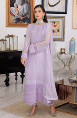 Merakish Unstitched Luxury Formal Collection Vol 12 2024 Peri Winkle