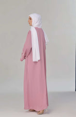 TGM Luxe Abaya Collection 2025 D-12 Pink Majesty