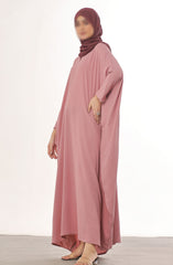 Nayab Abaya Collection By TGM Vol 25 Pink Paradise D-12