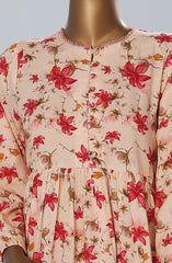 Quadra Floral X Long Dress By Amna Khadija Vol 04  D-08
