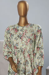 Quadra Floral X Long Dress By Amna Khadija Vol 04  D-09