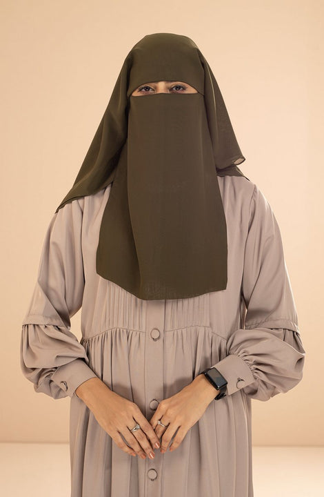 Black Camels Qamasha Hijab Collection QH - 06