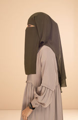 Black Camels Qamasha Hijab Collection QH - 06