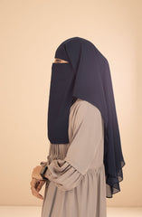 Black Camels Qamasha Hijab Collection QH - 10