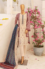 Premium Embroidered Lawn Vol 8 by Riwayat R 24212