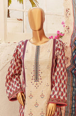 Premium Embroidered Lawn Vol 8 by Riwayat R 24212