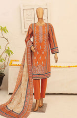 Premium Embroidered Lawn Vol 8 by Riwayat R 24234