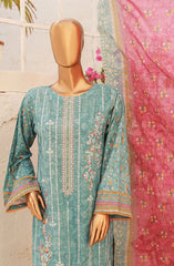 Premium Embroidered Lawn Vol 8 by Riwayat R 24235