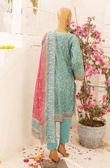 Premium Embroidered Lawn Vol 8 by Riwayat R 24235