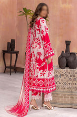 Rang Nagar Embroidered and Printed Slub Wool Collection D-01