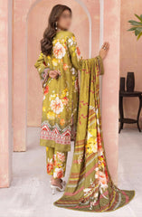 Rang Nagar Embroidered and Printed Slub Wool Collection D-02