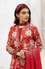 RangNagar Embroidered and Printed Lawn Collection By NUR RN-403