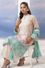 Rang Nagar Embroidered and Printed Unstitched Lawn Collection By NUR Vol 02 D-407