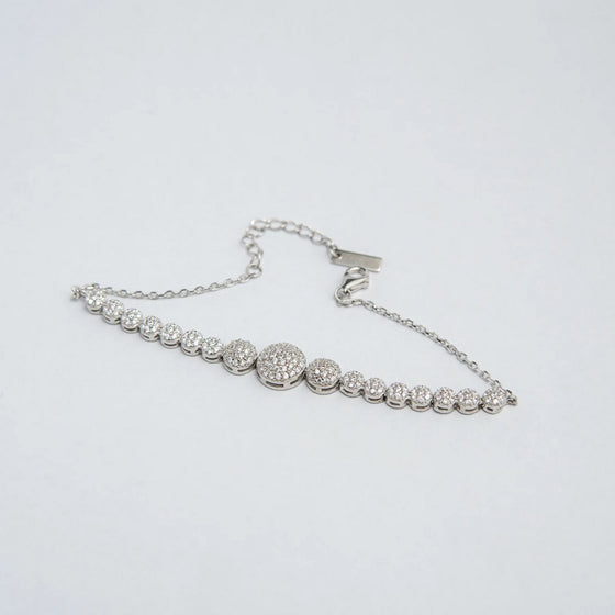 YKL Jewellers Bracelet Collection ROUND WHITE BRACELET