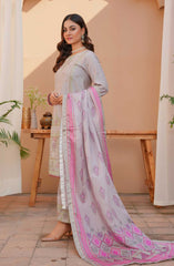 Thread & Weaves 3 PC - Embroidered Karandi Pret Collection D-102