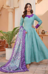 Thread & Weaves 3 PC - Embroidered Karandi Pret Collection D-103