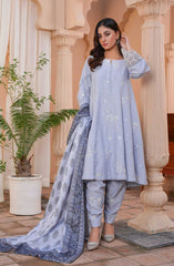 Thread & Weaves 3 PC - Embroidered Karandi Pret Collection D-104