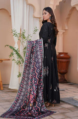 Thread & Weaves 3 PC - Embroidered Karandi Pret Collection D-106