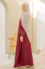 Black Camels The Abaya Edit 2024 Rasha Front Open Abaya