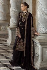 Merakish Unstitched Luxury Formal Collection 2023 Rich Black