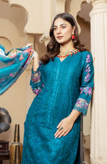 Raqs E Mughal Stitched Collection By AL Harir Apparel D-06 Rohma Peacock