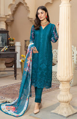 Raqs E Mughal Stitched Collection By AL Harir Apparel D-06 Rohma Peacock