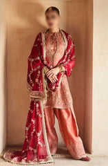 Hussain Rehar Festive Unstitched Collection 2024 D-09 Romawi