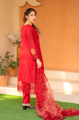 Roop Rang Stitched Collection By AL Harir Apparel D-28 Rose