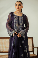 Diva by Zouj Unstitched Luxury Festive Collection 2025 D-05 Royal Sapphire