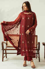 Diva by Zouj Unstitched Luxury Festive Collection 2025 D-06 Ruby Bliss