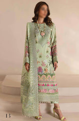 Nureh-The Silk Edit Unstitched Collection  D-13