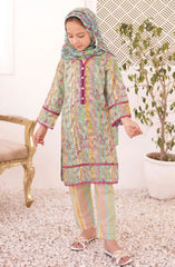 Shifa Girls Summer Lawn Collection 2024 SH 2416 K