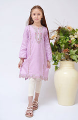 Shanzey Jacquard Kurti Collection 2024 D-2903 Lilac