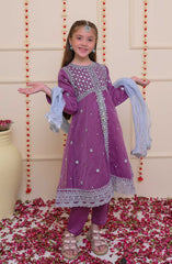 Shanzey Shehnai Girls Pret Formal Collection D-3201 Purple