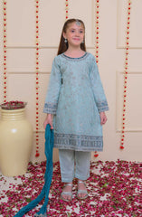 Shanzey Shehnai Girls Pret Formal Collection D-3203 Azure