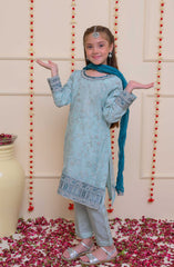 Shanzey Shehnai Girls Pret Formal Collection D-3203 Azure